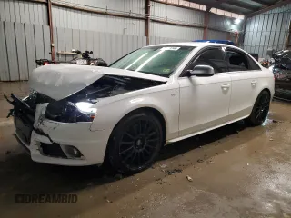 2012 Audi S4 Premium Plus with VIN WAUBGAFL5CA017223, listed as a Copart auction lot 83213744 with 80,889 mi miles and Salvage Title. Bid and sale history available at carsss.com. Image 1.