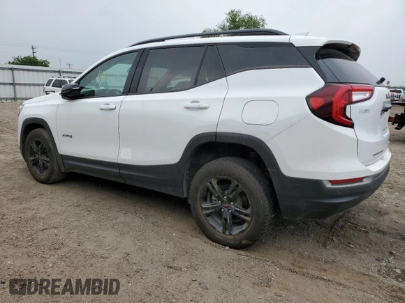 2023 GMC Terrain AT4 с VIN 3GKALYEGXPL232106, выставлен на аукционе Copart как лот 54797255 с пробегом 24 455 миль миль и Списание • Salvage title. История ставок и продаж доступна на DreamBid. Изображение 2.