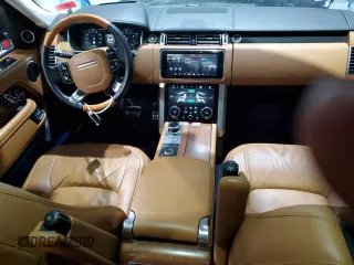 2018 Land Rover Range Rover Autobiography with VIN SALGV2RE2JA503320, listed as a Copart auction lot 41910035 with 75,153 mi miles and Salvage title. Bid and sale history available at DreamBid. Image 8.