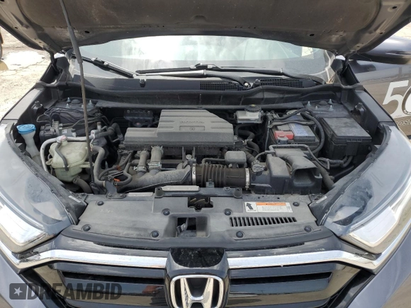 2022 Honda CR-V Touring with VIN 2HKRW2H92NH647904, listed as a Copart auction lot 55584905 with 89,911 mi miles and Salvage title. Bid and sale history available at DreamBid. Image 12.