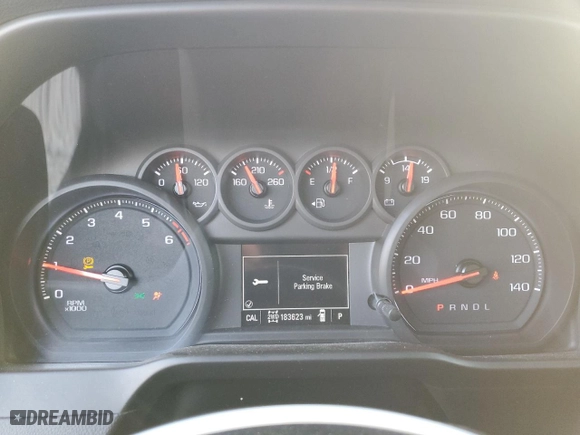 2021 Chevrolet Silverado 2500HD Custom with VIN 1GC4YME71MF162018, listed as a Copart auction lot 73112514 with 183,623 mi miles and Salvage Title. Bid and sale history available at carsss.com. Image 9.