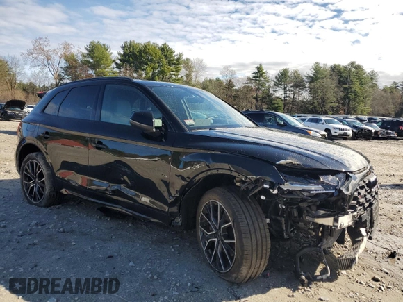 2022 Audi SQ5 Premium Plus with VIN WA1B4AFYXN2116361, listed as a Copart auction lot 51006964 with 10,145 mi miles and . Bid and sale history available at DreamBid. Image 4.