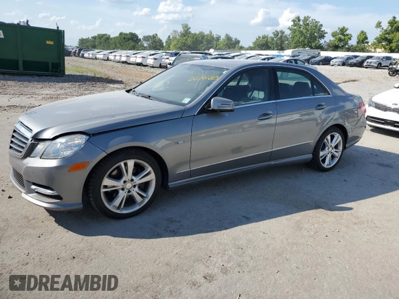 2012 Mercedes-Benz E 350 Luxury with VIN WDDHF8JB1CA534628, listed as a Copart auction lot 60361065 with 127,029 mi miles and Salvage title. Bid and sale history available at DreamBid. Image 1.