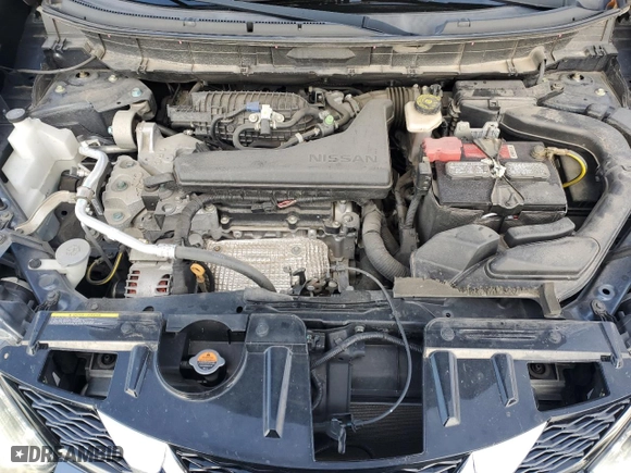 2015 Nissan Rogue S with VIN KNMAT2MT9FP555573, listed as a Copart auction lot 86861724 with 83,414 mi miles and Salvage Title. Bid and sale history available at carsss.com. Image 12.