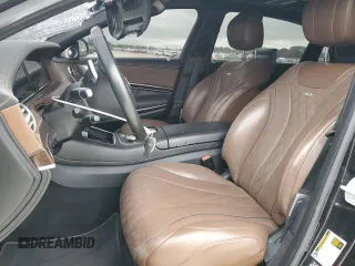 2016 Mercedes-Benz S with VIN WDDUX7GB0GA149841, listed as a Copart auction lot 46060465 with 78,810 mi miles and Salvage Title. Bid and sale history available at DreamBid. Image 7.
