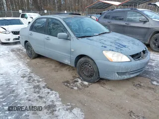 2006 Mitsubishi Lancer ES with VIN JA3AJ26E06U005019, listed as a IAAI auction lot 41381773 with 174,034 mi miles. Bid and sale history available at carsss.com. Image 1.