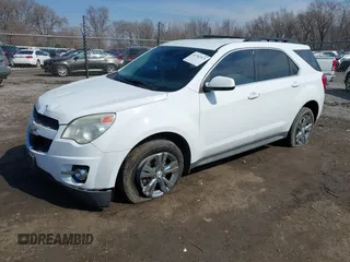 2013 Chevrolet Equinox LT z VIN 2GNALPEKXD1266206, wystawiony jako IAAI lot #41702923 z przebiegiem 196 616 mil mil oraz . Historia ofert i sprzedaży dostępna na DreamBid. Obrazek 2.