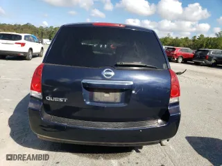 2007 Nissan Quest with VIN 5N1BV28U67N121461, listed as a Copart auction lot 74303804 with 98,379 mi miles and Salvage Title. Bid and sale history available at carsss.com. Image 6.