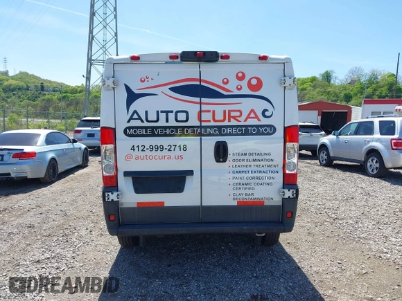 2016 Ram ProMaster Cargo with VIN 3C6TRVNG6GE106564, listed as a IAAI auction lot 42167824 with 159,340 mi miles and . Bid and sale history available at DreamBid. Image 16.