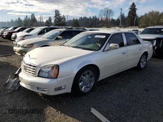 2002 Cadillac DeVille DTS with VIN 1G6KF57972U298182, listed as a Copart auction lot 80925674 with 89,416 mi miles and Salvage Title. Bid and sale history available at carsss.com. Image 1.