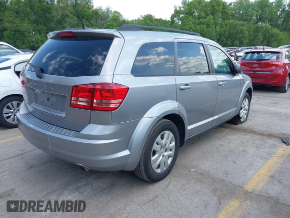 2016 Dodge Journey American Value with VIN 3C4PDCAB0GT134279, listed as a IAAI auction lot 42234584 with 166,437 mi miles and . Bid and sale history available at DreamBid. Image 4.