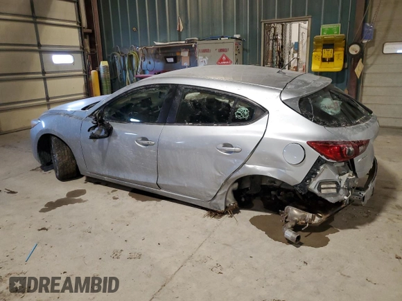 2018 Mazda 3 Touring with VIN 3MZBN1L37JM199419, listed as a Copart auction lot 48133745 with 84,279 mi miles and Salvage Title. Bid and sale history available at carsss.com. Image 2.