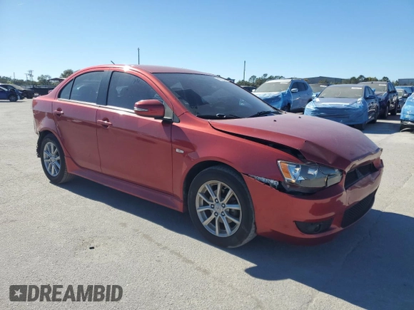2015 Mitsubishi Lancer DE with VIN JA32U1FUXFU003517, listed as a Copart auction lot 81976354 with 127,252 mi miles and Salvage Title. Bid and sale history available at DreamBid. Image 4.