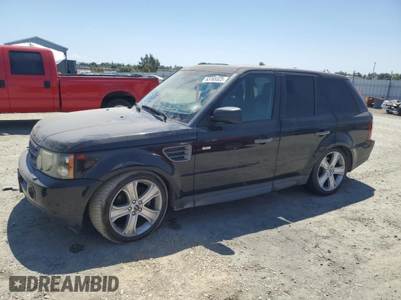 2009 Land Rover Range Rover Sport HSE with VIN SALSK254X9A203973, listed as a Copart auction lot 63165325 with 190,473 mi miles and Clean title. Bid and sale history available at DreamBid. Image 1.