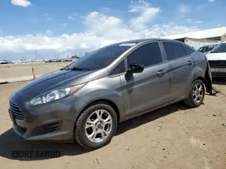 2016 Ford Fiesta SE with VIN 3FADP4BJ4GM127132, listed as a Copart auction lot 55107225 with 133,284 mi miles and Salvage Title. Bid and sale history available at DreamBid. Image 1.