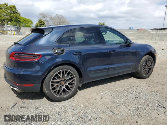 2018 Porsche Macan S with VIN WP1AB2A51JLB35667, listed as a Copart auction lot 54934495 with Not provided miles and Salvage title. Bid and sale history available at DreamBid. Image 3.