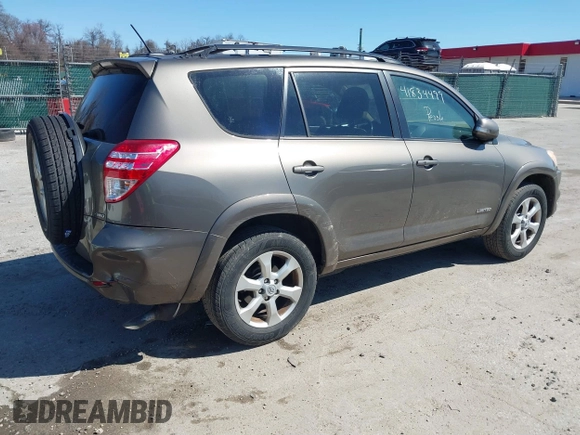 2010 Toyota RAV4 Ltd with VIN JTMDK4DV0AD014466, listed as a IAAI auction lot 41834499 with 121,114 mi miles. Bid and sale history available at carsss.com. Image 4.