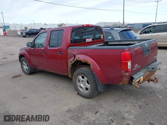 2008 Nissan Frontier SE with VIN 1N6AD07W28C404153, listed as a IAAI auction lot 41962882 with 155,915 mi miles and . Bid and sale history available at DreamBid. Image 3.