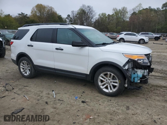 2015 Ford Explorer with VIN 1FM5K7B82FGC22384, listed as a Copart auction lot 52562705 with 203,450 mi miles and Salvage Title. Bid and sale history available at DreamBid. Image 4.