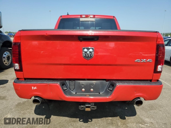 2016 Ram 1500 Sport z VIN 1C6RR7MT0GS173405, wystawiony jako Copart lot #60513475 z przebiegiem 121 110 mil mil oraz Szkoda całkowita • Salvage title. Historia ofert i sprzedaży dostępna na DreamBid. Obrazek 6.