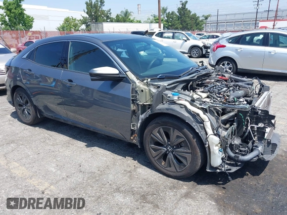 2018 Honda Civic EX z VIN SHHFK7H51JU422678, wystawiony jako IAAI lot #42453435 z przebiegiem 124 690 mil mil oraz . Historia ofert i sprzedaży dostępna na DreamBid. Obrazek 1.