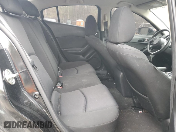 2016 Mazda 3 i Sport with VIN JM1BM1T7XG1341292, listed as a Copart auction lot 52744885 with 112,195 mi miles and Salvage Title. Bid and sale history available at DreamBid. Image 10.