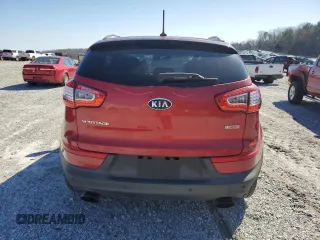 2011 Kia Sportage SX with VIN KNDPC3A64B7120176, listed as a Copart auction lot 48480145 with 208,933 mi miles and Salvage title. Bid and sale history available at DreamBid. Image 6.