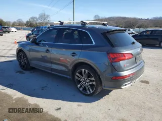 2018 Audi SQ5 Premium Plus with VIN WA1A4AFY3J2168887, listed as a Copart auction lot 42715805 with 49,306 mi miles and Salvage Title. Bid and sale history available at DreamBid. Image 2.