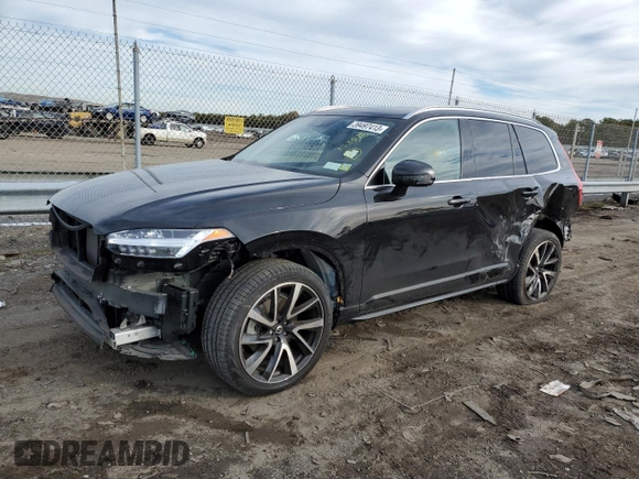 2021 Volvo XC90 Momentum with VIN YV4A22PK7M1753975, listed as a Copart auction lot 39497413 with 20,696 mi miles. Bid and sale history available at carsss.com. Image 1.