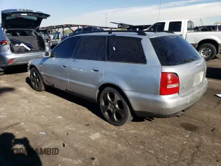 1999 Audi A4 с VIN WAUGB28D9XA326487, выставлен на аукционе Copart как лот 80556424 с пробегом 255 794 миль миль и Списание • Salvage title. История ставок и продаж доступна на DreamBid. Изображение 2.