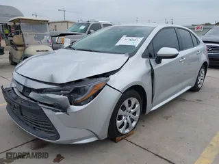 2023 Toyota Corolla LE with VIN 5YFB4MDE5PP077487, listed as a IAAI auction lot 41787681 with 19,831 mi miles. Bid and sale history available at carsss.com. Image 18.