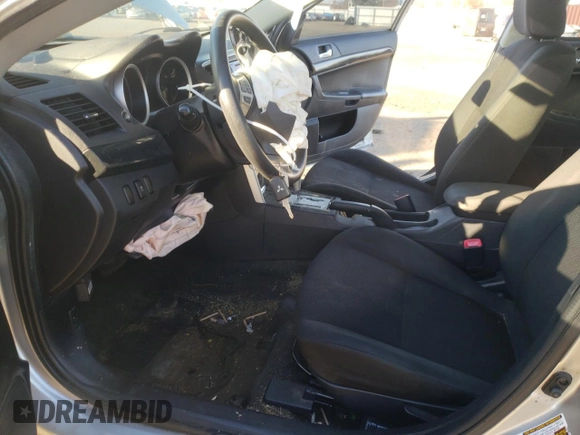 2017 Mitsubishi Lancer ES with VIN JA32U2FU4HU007944, listed as a Copart auction lot 80720234 with 125,105 mi miles and Salvage Title. Bid and sale history available at DreamBid. Image 7.