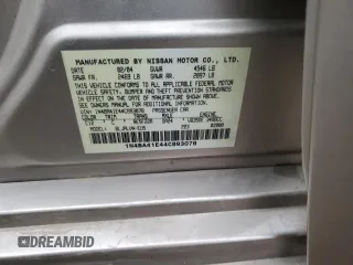 2004 Nissan Maxima SL with VIN 1N4BA41E44C893078, listed as a Copart auction lot 81782444 with Not Provided miles and Salvage Title. Bid and sale history available at DreamBid. Image 14.