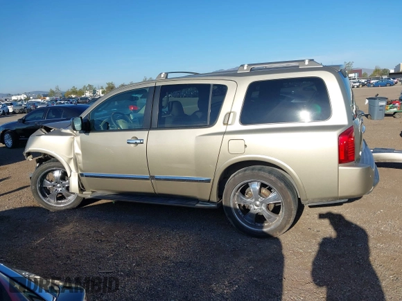 2005 Infiniti QX56 with VIN 5N3AA08C65N805580, listed as a IAAI auction lot 42009147 with 124,937 mi miles and . Bid and sale history available at DreamBid. Image 15.