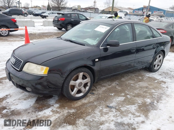 2004 Audi A6 3.0L with VIN WAULT64B64N079747, listed as a IAAI auction lot 41346752 with 135,169 mi miles. Bid and sale history available at carsss.com. Image 2.