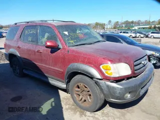 2003 Toyota Sequoia SR5 with VIN 5TDBT44A63S171623, listed as a IAAI auction lot 41713486 with Not Provided miles and . Bid and sale history available at DreamBid. Image 1.