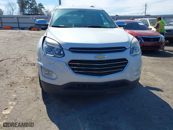 2016 Chevrolet Equinox LTZ with VIN 2GNALDEKXG6277406, listed as a IAAI auction lot 41710843 with 97,217 mi miles. Bid and sale history available at carsss.com. Image 6.