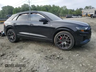 2019 Audi Q8 Prestige z VIN WA1FVAF12KD010469, wystawiony jako Copart lot #56690155 z przebiegiem 92 033 mil mil oraz Szkoda całkowita • Salvage title. Historia ofert i sprzedaży dostępna na DreamBid. Obrazek 4.