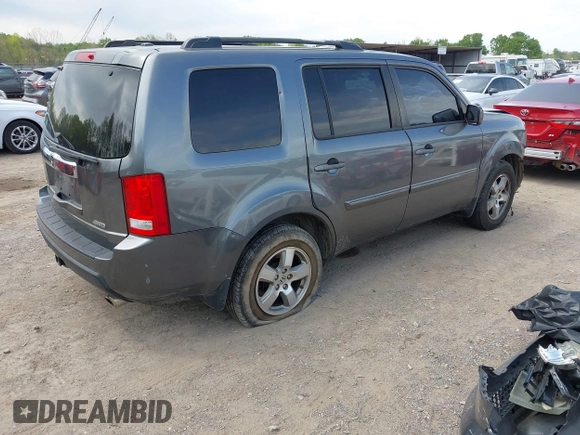 2011 Honda Pilot EX-L z VIN 5FNYF4H69BB090819, wystawiony jako IAAI lot #42061097 z przebiegiem 207 062 mil mil oraz . Historia ofert i sprzedaży dostępna na DreamBid. Obrazek 4.