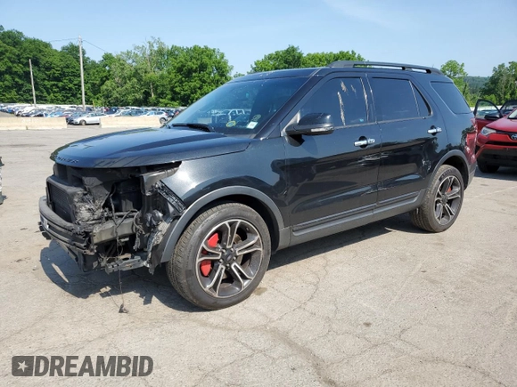 2014 Ford Explorer Sport z VIN 1FM5K8GT2EGB14090, wystawiony jako Copart lot #61734595 z przebiegiem 161 227 mil mil oraz Szkoda całkowita • Salvage title. Historia ofert i sprzedaży dostępna na DreamBid. Obrazek 1.