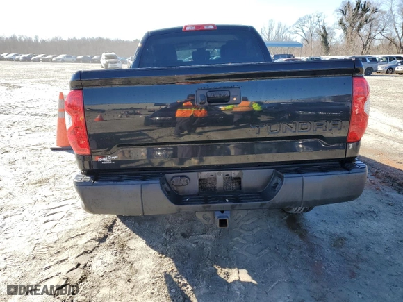 2018 Toyota Tundra 2WD SR with VIN 5TFRM5F1XJX131809, listed as a Copart auction lot 87254014 with 0 mi miles and Salvage Title. Bid and sale history available at carsss.com. Image 6.