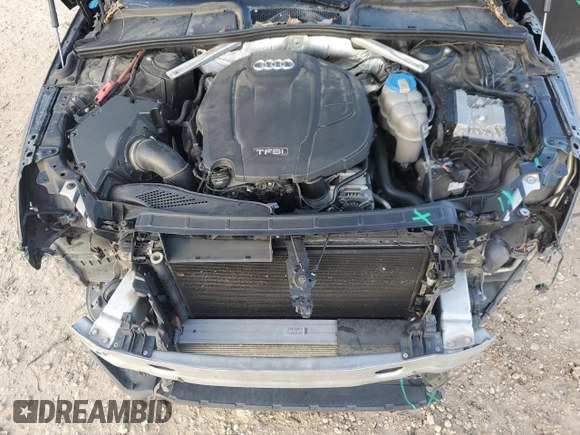 2017 Audi A4 Premium Plus with VIN WAULNAF42HN010605, listed as a Copart auction lot 83840254 with 103,580 mi miles and Salvage Title. Bid and sale history available at carsss.com. Image 11.