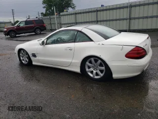 2003 Mercedes-Benz SL 500 z VIN WDBSK75F03F033637, wystawiony jako Copart lot #55441235 z przebiegiem Nie podano mil oraz Szkoda całkowita • Salvage title. Historia ofert i sprzedaży dostępna na DreamBid. Obrazek 2.