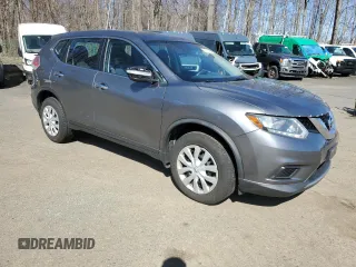 2015 Nissan Rogue S with VIN KNMAT2MV4FP523213, listed as a Copart auction lot 52674065 with 131,037 mi miles and Salvage Title. Bid and sale history available at DreamBid. Image 4.
