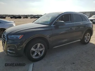 2021 Audi Q5 z VIN WA1AABFY1M2107377, wystawiony jako Copart lot #44348435 z przebiegiem 86 408 mil mil oraz Szkoda całkowita • Salvage title. Historia ofert i sprzedaży dostępna na DreamBid. Obrazek 1.