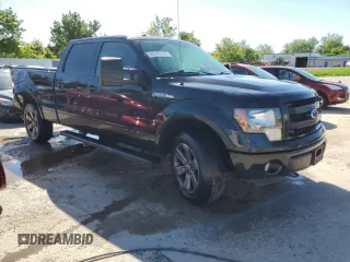 2013 Ford F-150 XL with VIN 1FTFW1EF9DFD28516, listed as a Copart auction lot 55340734 with 278,573 mi miles and Salvage Title. Bid and sale history available at carsss.com. Image 4.