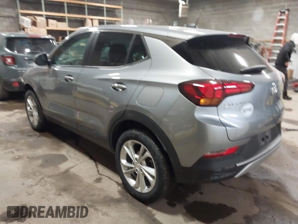 2023 Buick Encore GX Preferred with VIN KL4MMCSL9PB093284, listed as a IAAI auction lot 41276805 with 17,006 mi miles and . Bid and sale history available at DreamBid. Image 3.