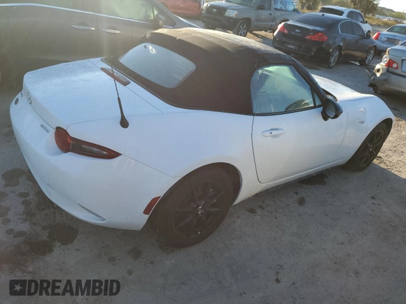 2021 Mazda MX-5 Miata Sport with VIN JM1NDAB72M0452550, listed as a Copart auction lot 72640373 with 23,714 mi miles and . Bid and sale history available at DreamBid. Image 3.