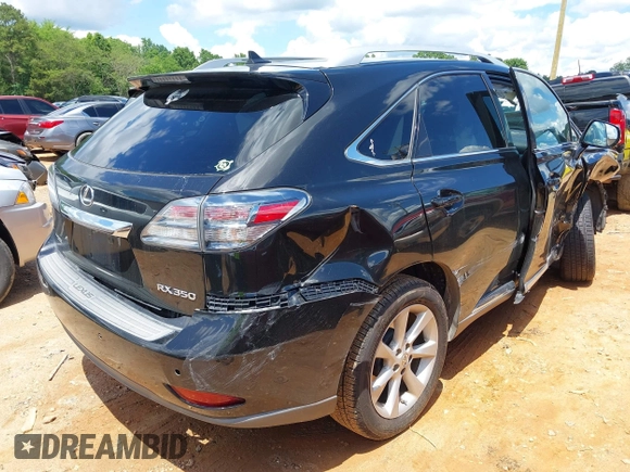 2012 Lexus RX 350 with VIN 2T2ZK1BA7CC086281, listed as a IAAI auction lot 42252792 with 237,821 mi miles and . Bid and sale history available at DreamBid. Image 4.