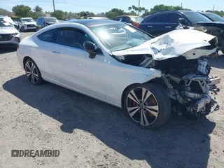 2017 Mercedes-Benz C C 300 with VIN WDDWJ4JB4HF551626, listed as a IAAI auction lot 41735887 with 104,140 mi miles. Bid and sale history available at carsss.com. Image 1.